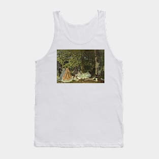 Luncheon on the Grass by Claude Monet Tank Top